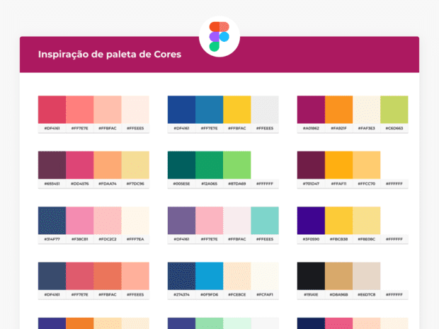 Biblioteca de paleta de cores